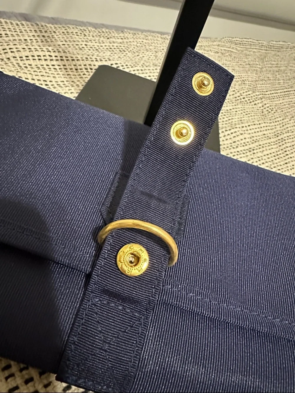 Dior navy canvas